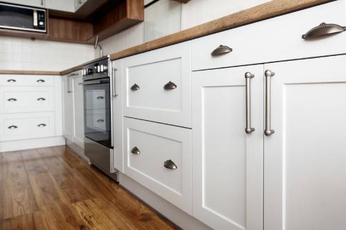 Queen's Cabinetry, Flooring and Wall Design
