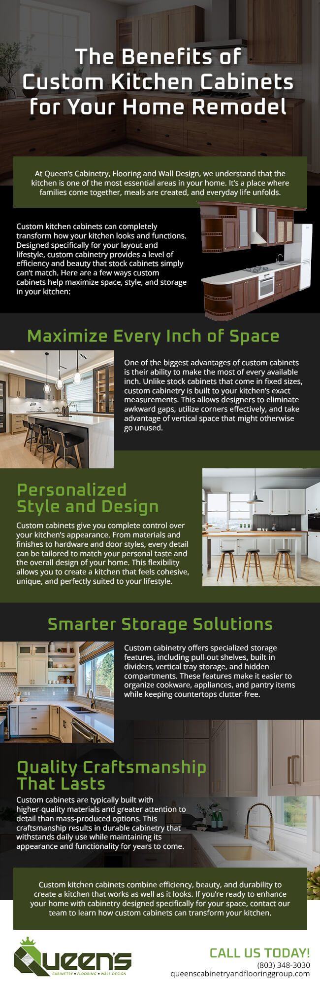 The Benefits of Custom Kitchen Cabinets for Your Home Remodel